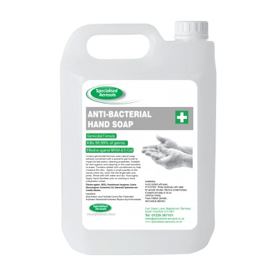 BACTERICIDAL HAND CLEANER

Is a highly concentrated biocidal skin cleaner.
