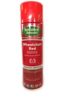 WHEELCHAIR RED 500 ml    colour matched for NHS wheel chairs