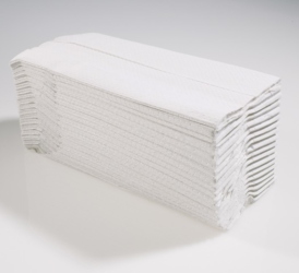 HAND TOWELS 2 PLY WHITE