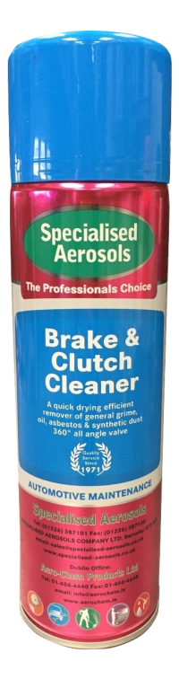 CLUTCH AND BRAKE CLEANER SPRAY